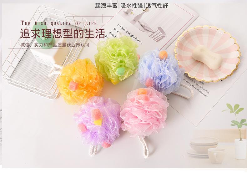 海绵块浴花球贵人一族沐浴花_02