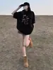 2025 Nuevo Verano Retro Americano Estampado de Lazo Camiseta de Manga Corta Diseño para Mujer Coreano Cuello Redondo Top Ins