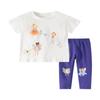 Traje de leggings para niñas al por mayor de fábrica estilo occidental leggings delgados para niñas leggings estampados para niñas leggings infantiles europeos y americanos