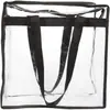 En stock Venta Caliente Amazon Bolso Transparente de PVC Bolso Mensajero Bolsa de Almacenamiento Bolsa para Juego de Pelota Concierto Playa Viaje