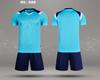 Traje de fútbol DIY de manga corta para adulto y niño, jersey con número estampado en tablero, compra en grupo, absorción de humedad, entrenamiento, competencia, uniforme de equipo