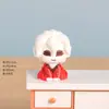 Nuevos Juguetes de Figuras de Resina Bidimensionales Lindos de Moda Decoraciones Hechas a Mano para DIY Pequeños Adornos Adornos Creativos de Escritorio