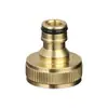Conector Multifuncional para Grifo de Cobre 4/6 Ramas Tubería de Agua Conector Rápido Lavadora Pistola de Agua para Lavado de Autos Accesorios Conector de Mamilo