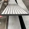 Tablero de hebilla de PVC cruzado autoensamblaje material para techo techo de techo material plástico sala de estar cocina rejilla de plástico de piedra de PVC