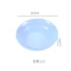 [Saída de fábrica] Palha de trigo Frutas domésticas Prato grande resistente a gotas Simples estilo japonês Micro-ondas Prato Redondo