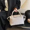 Bolsa Pequena Color-Blocking Tendência de Luxo para Mulheres 2025 Nova Moda Bolsa de Ombro de Mão Versátil Pequena Bolsa Quadrada Transversal