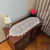 Mantel de Encaje Hueco Estilo Francés Vintage Transfronterizo, Caminos de Mesa, Mantel para Mesa de Café, Tela Decorativa para el Hogar, Manteles Individuales Venta al por Mayor Fábrica