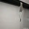 Gancho de Acero con Cable de Acero Multiusos para Colgar Cuadros Gancho para Colgar en Galerías de Arte Gancho para Riel Colgante de Espejo Miembro de Tensión de Cable Colgador de Suspensión Ajustable Colgador de Cuadros