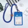 Porta-Crachá de Trabalho Personalizado, Crachá de Trabalho de Funcionário com Cordão, Cartão de Acesso ao Ônibus, Cartão de Refeição de Estudante, Crachá de Trabalho para Pendurar no Pescoço