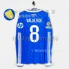 2526 Temporada Camisa do Liverpool Barcelona Real Madrid Manchester United Yamal C. Ronaldo Wiles Manga Longa Jogador Uniforme de Futebol