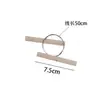 Juego de 5 Piezas de Escultura en Arcilla de Cerámica de Madera Transfronteriza Herramienta de Estampado DIY para Manualidades de Arcilla Juego de Herramientas con Sello del Fabricante