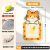 Placa de arranhar para gatos montada na parede, durável e que não solta pelo, adesivo de parede vertical de alta qualidade, protetor de sofá anti-arranhões de gato, tapete de arranhar para gatos brinquedo
