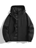 Chaqueta de hombre tres en uno, a prueba de viento e impermeable, adecuada para otoño e invierno, conjunto de dos piezas de plumón desmontable, ropa para ciclismo y montañismo para hombres, disponible para compra en grupo