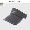 Gorra de Visera Bordada Jc con Bordes de Color Bloqueado, Ligera, Transpirable, Plegable para Cola de Caballo, Gorra de Béisbol, Sombrero Solar para Deportes al Aire Libre