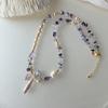 Collar de perlas barrocas de agua dulce de piedra natural Yuxuan rotas, diseño original, pulsera francesa con cuentas de nicho que combinan con todo.