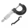Dónde precisión fuera micrómetro de tornillo micrómetro micrómetro micrómetro cabeza micrométrica calibrador Vernier 0-25x0.01mm