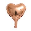 Globos de Papel de Aluminio con Forma de Corazón de 10 pulgadas con Luz de Amor para Fiesta de Boda, Habitación de Boda y Decoración de Centro Comercial, Venta al por Mayor Directa de Fábrica, Brillantes