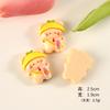 Bolso animal oso conejo panda diy pegamento crema funda para teléfono pegatina para refrigerador agujero para taza zapatos accesorios de resina