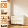 Librero de Acero con Puertas de Cristal, Estantería de Piso, Vitrina a Prueba de Polvo para Sala de Estar, Gabinete de Almacenamiento de Hierro