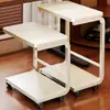Suporte para Host de Computador, Rack de Armazenamento, Rack de Armazenamento Móvel para Escritório, Rack Lateral de Mesa com Rodas, Suporte para Gabinete de Computador