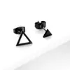 Moda Nuevo Llegado Combinan con Todo Hueco Geométrico Triángulo Pendientes Pequeños Estilo Coreano Simple Mini Dulces Pendientes que Combinan con Todo