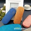 Atacado de fábrica masculino e feminino simples retrô literário moda portátil anti-pressão viagem miopia estojo para óculos ópticos