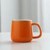Taza Dorada Regalo Taza de Cerámica Phnom Penh con Tapa Cuchara Esmalte de Color Caja de Regalo Taza de Vientre Grande con logo Fijo