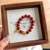 Popular Pulseira da Sorte Estilo Chinês, Vermelha e Próspera, um Ótimo Presente para Amigos e Colegas no Ano do Signo deles 2026