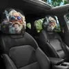 Comercio Exterior de Amazon Halloween Horror Poliéster Funda para Reposacabezas de Coche Resistente a Manchas Resistente al Desgaste Hecho a Medida Envío Directo