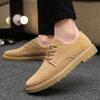 Zapatos Formales de Cuero para Hombre Casual Elegante Estilo Británico Cuero Suave Negocios Impermeables 2024 Zapatos Altura Elegante Deportes
