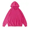 Sudadera con capucha de retazos lavada estilo americano de moda de marca transfronteriza de Amazon, sudadera con capucha de marca de moda holgada con hombros caídos al por mayor