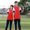 Ropa Deportiva de Primavera y Otoño, Uniformes para Estudiantes de Secundaria y Preparatoria, Uniformes de Clase, Ropa Deportiva de Manga Corta Bloque de Color Estilo Universitario