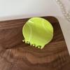 Venta caliente transfronteriza simulación baloncesto fútbol agarre acrílico cabeza trasera grande garra para el pelo moda alta calidad pinza de tiburón