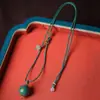 Transmisión en Vivo Venta al por Mayor Diseño de Artesanía en Laca Collar de Cuerda Tejido a Mano, Colgante de Juguete Cultural, Pulsera de Cuentas de Laca al por Mayor