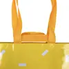 Bolso de Mano Tejido Estampado a Color Recubierto de Plástico Piel de Serpiente Personalizable Publicidad Compras Impermeable Bolsa de Compras Se Puede Personalizar