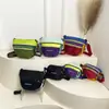 Bolso Cruzado de Hombro Único con Bloques de Color para Mujer, Bolso de Pecho Ligero Impermeable, Bolso Elegante con Múltiples Compartimentos para Teléfono Móvil, Bolso Casual Lindo