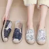 Zapatos de Tela Estilo Nuevo 2026 Old Beijing para Mujer, Zapatos Tipo Mocasín de Pescador, Suela Suave, Cómodos, Zapatos de Tela Casual Estilo Chino Retro