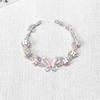 Pulsera de Cuerda Trenzada de Verano con Mariposa para Niñas, Pulsera Dulce y Linda de Alta Gama 2024 Pulsera Bestie para Nuevos Estudiantes