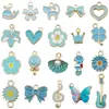 Nuevos Productos Transfronterizos 270 Colores Mixtos Gotas Dibujos Animados Aleación Colgante Pequeño Hecho a Mano DIY Pulsera Llavero Accesorios para Joyería
