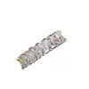 Anel feminino Versa estilo clássico francês luxo leve formato de ovo zircônia diamante banhado a ouro 18k pintura oculta alta retenção de cor anel brilhante