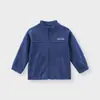 Chaqueta de Forro Polar para Niños, Parte Superior Cálida de Forro Polar con Cuello Alto para Niños y Niñas, Estilo Otoño e Invierno para Niños Mayores, Venta de Liquidación