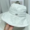 Sombrero de pescador plisado de metal estándar de moda coreana para niños, sombrero de lavabo pequeño informal de primavera y verano, sombrero de sol con protección solar para viajes