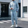 Traje casual de invierno para hombre de Amazon transfronterizo europeo y americano, de textura pesada, cuello alto simple, para commuting, deportes y actividades al aire libre