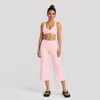 Conjunto de roupa de yoga com calça de comprimento médio, sutiã de ioga sem costas de secagem rápida transfronteiriço, para treinamento de Pilates, corrida, esportes de fitness para mulheres