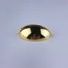 Manija de Botón Pequeño Redondeada Semiredonda Moderna Simple de Concha Cajón de Gabinete de Medicina China Dorado Negro Blanco Manija Nórdica Retro