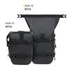 [Impermeable Grado Lluvia Fuerte] Bolsa Impermeable para Exteriores, Bolsa para Parachoques, Bolsa Lateral Multifuncional, Bolsa Lateral Reflectante para Motocicleta, Bolsa de Viaje para Motocicleta