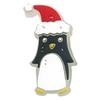 Zapatos navideños luminosos, accesorios para cuevas de flores, accesorios para cuevas, hebillas de goma blanda de PVC, Papá Noel.