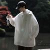 Ropa de Protección Solar de Seda de Hielo para Exteriores Estilo Montaña para Hombre Verano Fina Estilo Americano Chaqueta Funcional Abrigo Suelto con Capucha Ropa de Protección Solar
