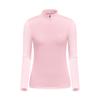 Roupa de Golfe Camiseta Feminina de Manga Comprida Roupa de Proteção Solar Gola Alta Alta Elasticidade Slim Roupa Base Esportiva Atacado