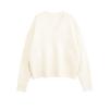 Popular Normcore Europeo y Americano Amazon Aliexpress Elegante Ropa de Trabajo Versátil Otoño Mezcla Hombros Descubiertos Silueta Tejido de Punto para Mujer
